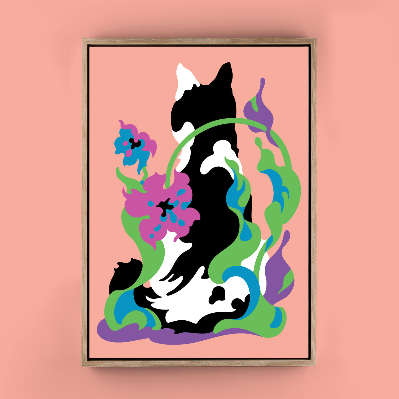 Floral Cat